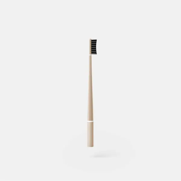 PIUMA toothbrush (nude rose, medium) Bamboo Carbon зубна щітка