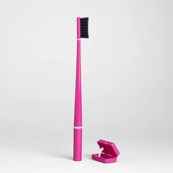Piuma Bamboo Carbon (very magenta, soft) зубна щітка