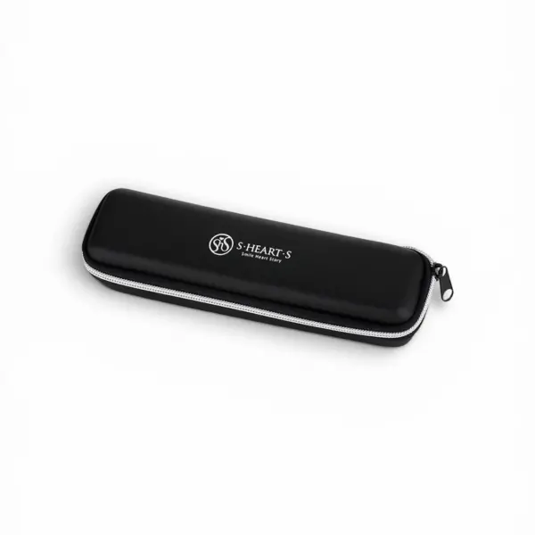 S-Heart-S Semi-hard Comb Case Black For Long Brushes Захисний чохол для щітки