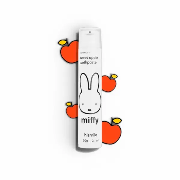 Зубна паста зі смаком солодкого яблука Hismile Miffy Toothpaste 60g