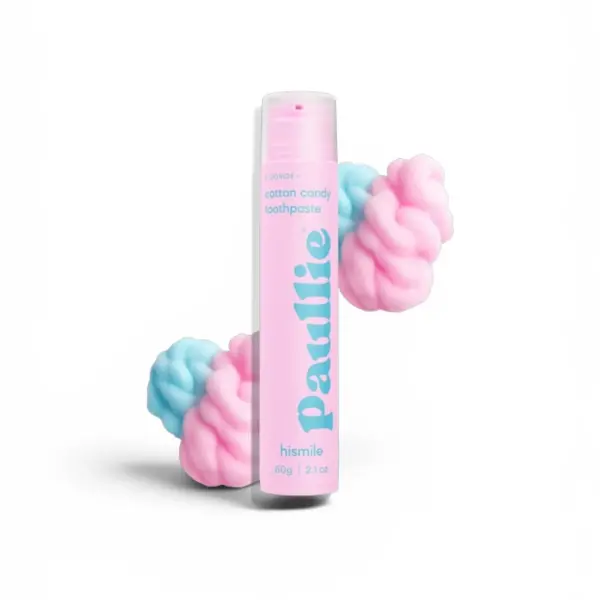 Зубна паста зі смаком цукрової вати Hismile Cotton Candy Toothpaste 60g